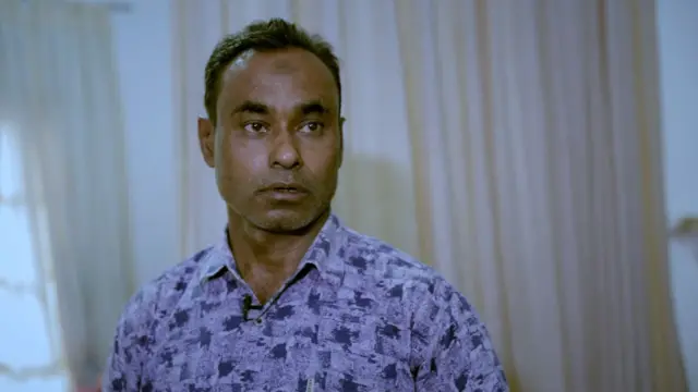 "Apakah salah kita menikahi orang Indonesia?" kata Kabir.