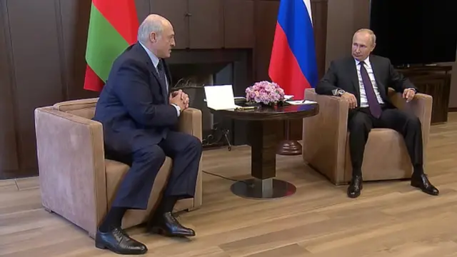 Лукашенко и Путин