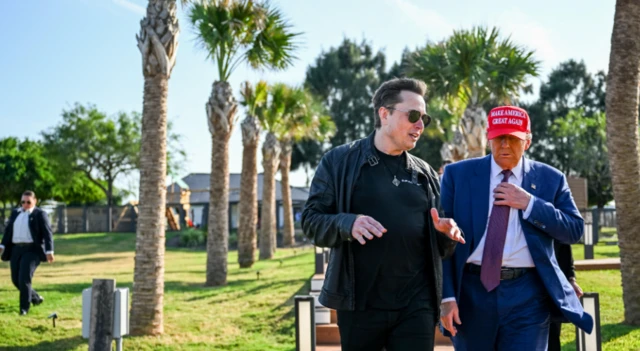 ኤለን እና ትራምፕ