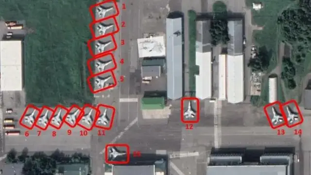 Ndege za kivita katika Kiwanda cha Ndege cha Komsomolsk-on-Amur (KnAAZ) nchini Urusi. 