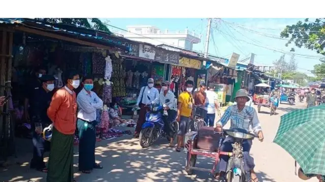 နှာခေါင်းစည်း မတပ်ကြသူတွေလည်းရှိ