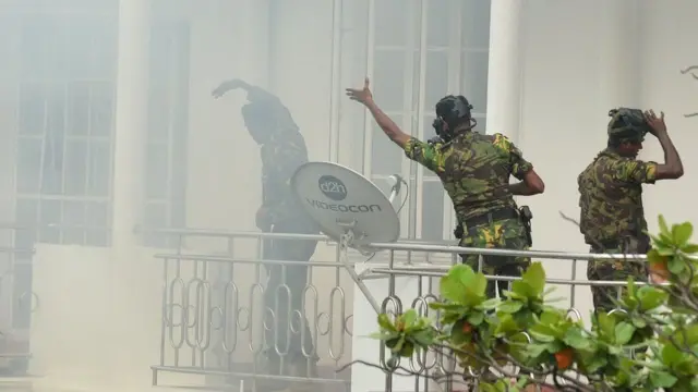 Операция по задержанию подозреваемых в причастности к взрывам