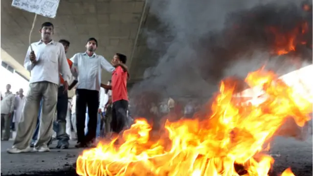 ગુર્જર આંદોલનની તસવીર