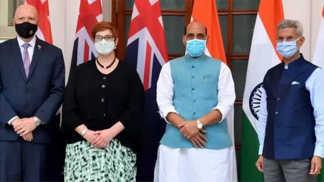 क्वाड, चीन, भारत, ऑस्ट्रेलिया, एस जयशंकर, राजनाथ सिंह