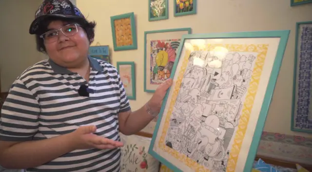 محیرہ طلحہ اکا بیٹا ابراہیم