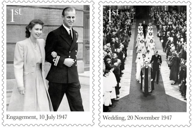 Юбилейные марки, выпущенные Королевской почтой
