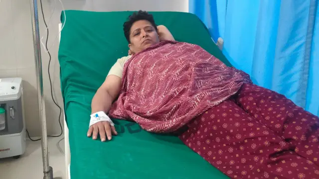 कोरोनेशन अस्पताल में भर्ती ज्योति 