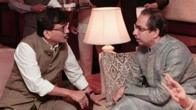 संजय राऊत आणि उद्धव ठाकरे
