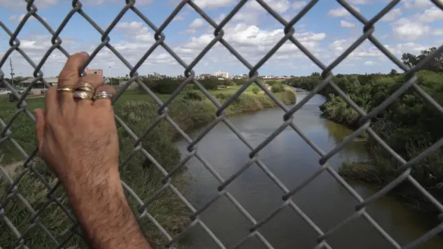 Frontera de Estados Unidos y México en Texas