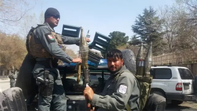 Booliiska Afghanistan ayaa goobta isku gadaamay