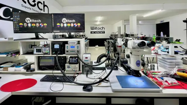 کولمبیا میں ولمر کی ورکشاپوں میں سے ایک