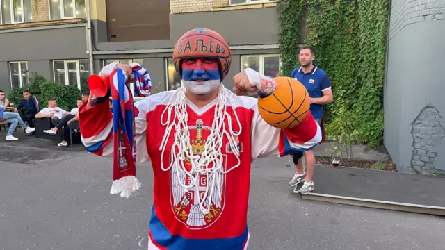 Igor Marjanović, čuveni navijač Srbije iz Valjeva