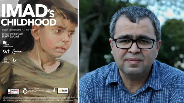 زهاوی سنجاوی، مستندساز - پوستر فیلم کودکی عماد