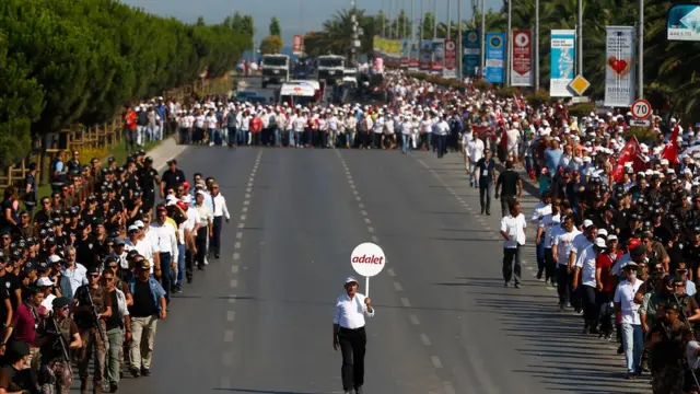 CHP Genel Başkanı Kemal Kılıçdaroğlu'nun 'Adalet Yürüyüşü'