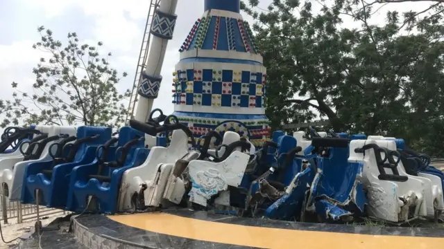 કાંકરિયાની તૂટી પડેલી રાઇડ