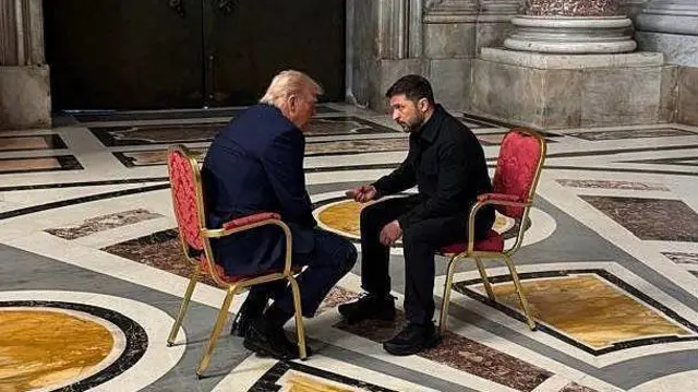 Трамп, Зеленський