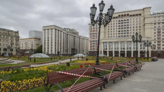 москва на карантине