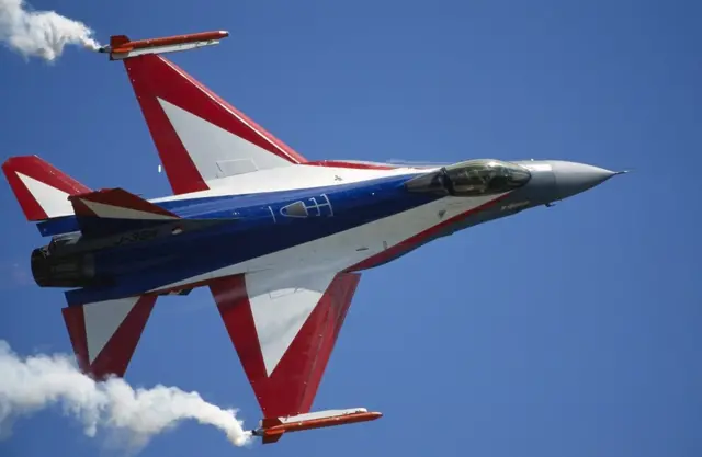 F16是台灣最主要戰鬥機。