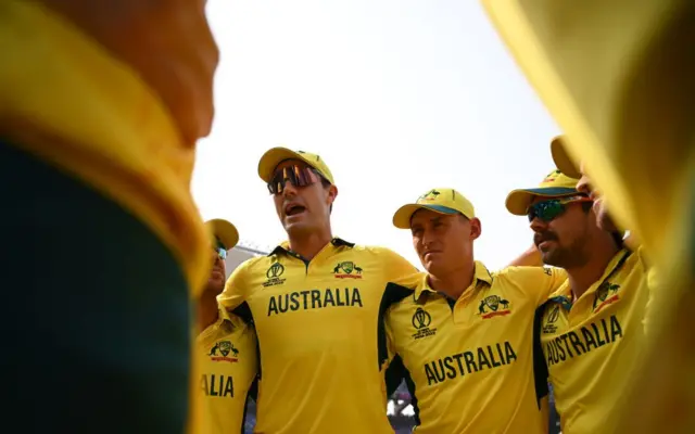 ऑस्ट्रेलिया की टीम 