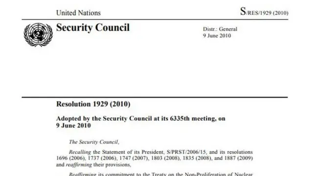UNSC Resolustion