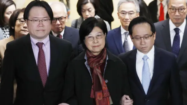 曾荫权太太和儿子