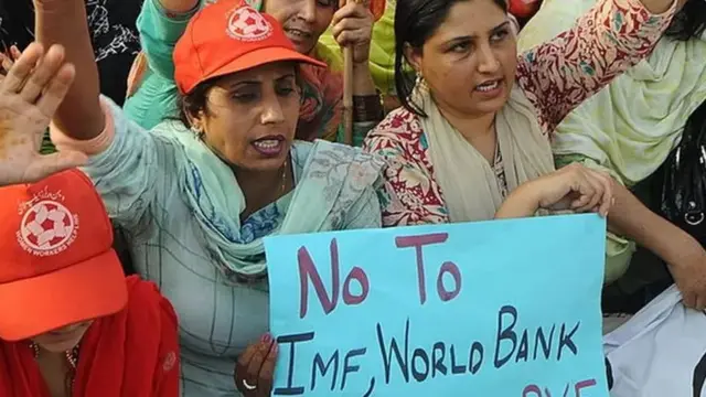 पाकिस्तान के प्रदर्शनकारी