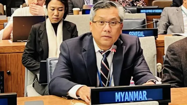 U Kyaw Moe Tun, Permanent Mission of Myanmar to UN