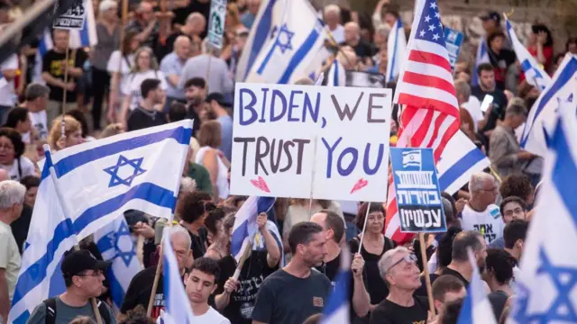 Manifestación en Tel Aviv