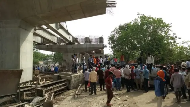 वाराणसी पुल हादसा