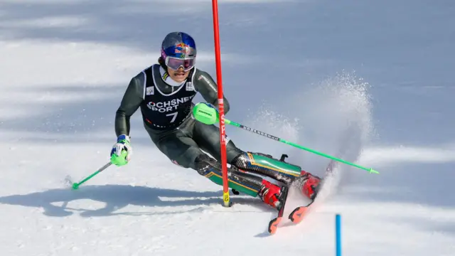 Lucas Pinheiro Braathen, lukas pinjeiro braten se takmiči za brazil u alpskom skijanju
