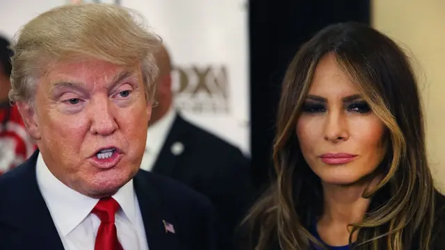 Donald y Melania Trump