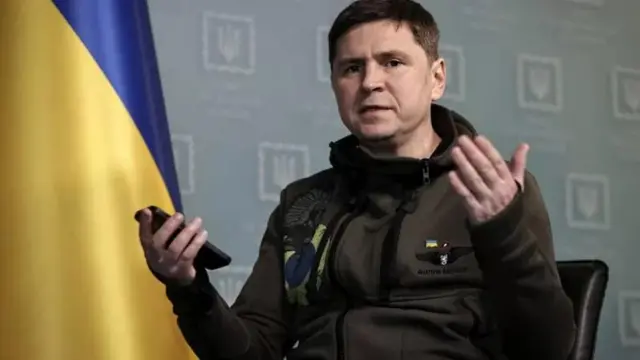 Михаил Подоляк - украин делегациясынын башчысы