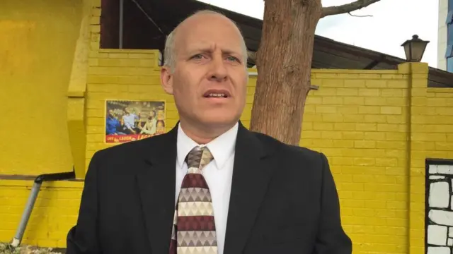 Greeg Schoof mbere yo gutabwa muri yombi ejo ku wa mbere