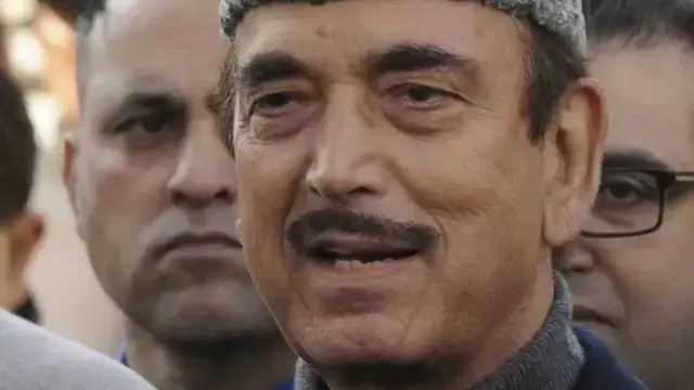 राहुल गांधी, गुलाम नबी आझाद, सोनिया गांधी, काँग्रेस