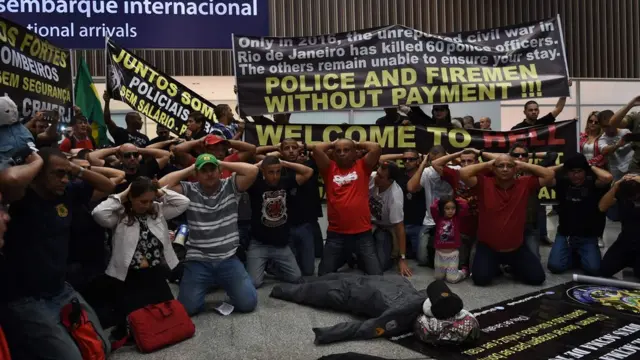 Protesto no Rio