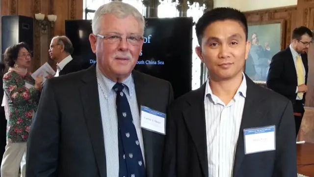 Kỹ sư hàng không Trần Thắng và GS Carl Thayer
