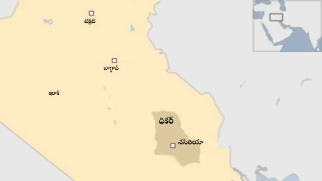 ఇరాక్ మ్యాప్