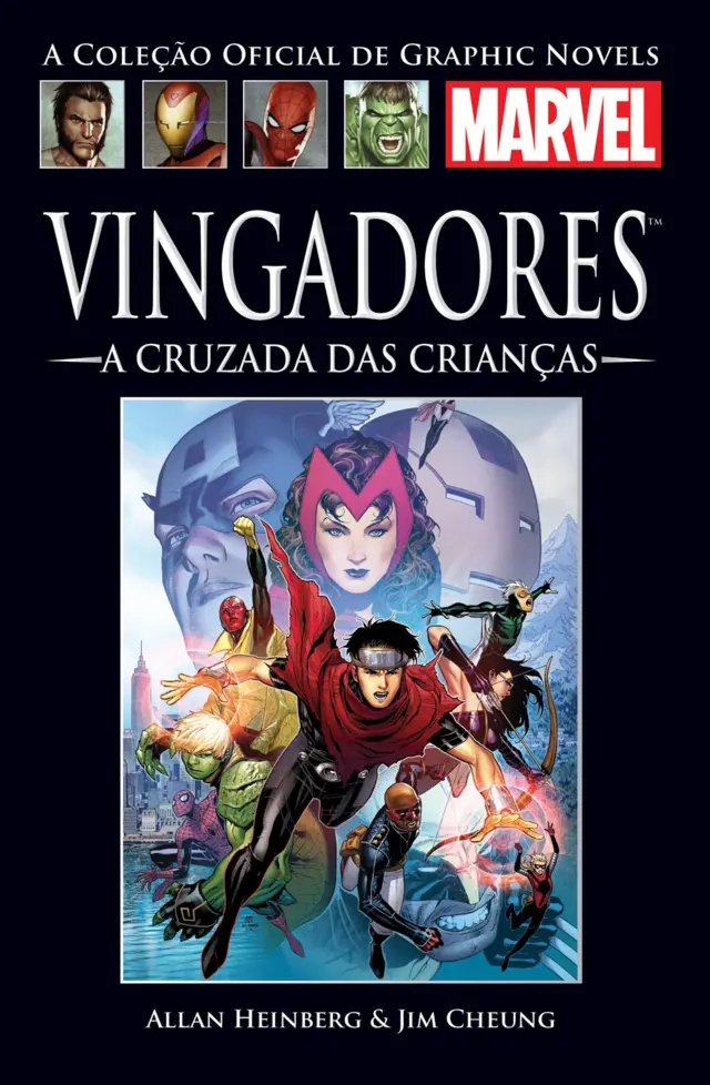 Capa do volume reunido dos quadrinhos A Cruzada das Crianças