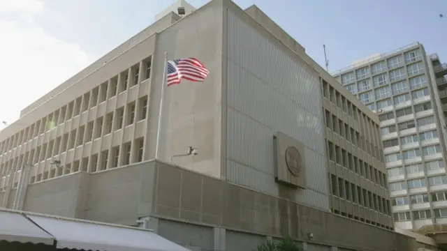 السفارة الأمريكية في تل أبيب