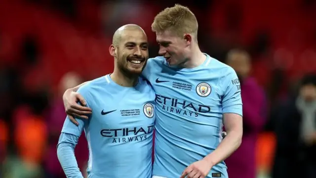 David Silva and Kevin de Bruyne