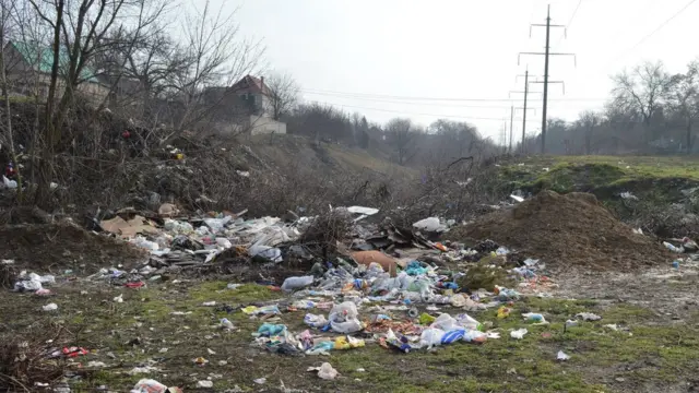 Стихійне звалище у Запоріжжі, фото з ecomapa.gov.ua