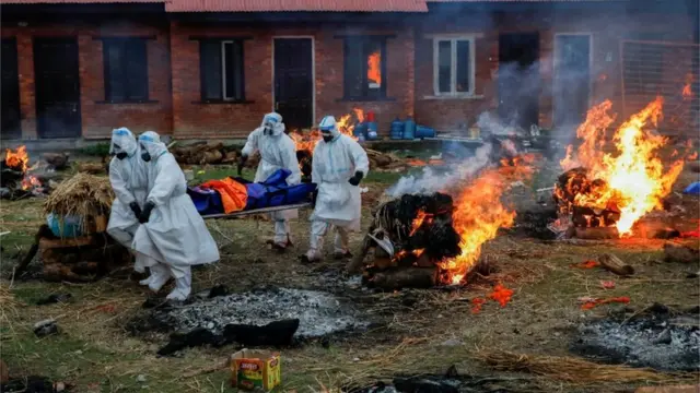 मे महिनामा मात्र ४ हजारभन्दा बढ्ता मानिसहरूले कोभिड जोडिएका घटनामा ज्यान गुमाएका थिए।
