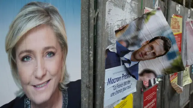 Еммануель Макрон, Марін Ле Пен