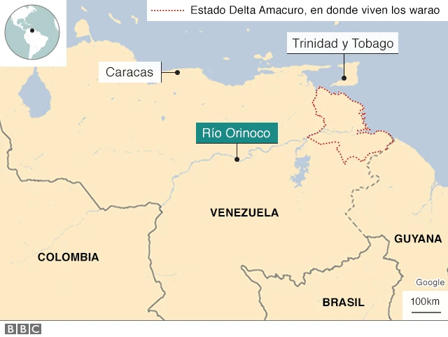 Mapa de Venezuela