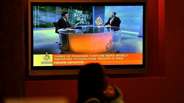 Фрагмент передачи "Аль-Джазиры"