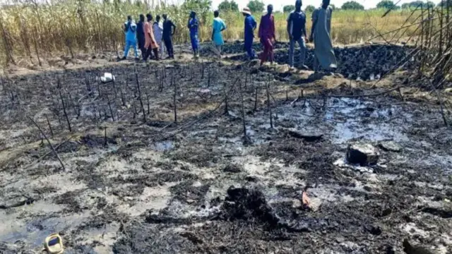 Aworan ibi iṣẹlẹ tanka to gbina