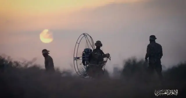 अल-क़सम ब्रिगेड ने सात अक्टूबर के हमले के वीडियो टेलीग्राम पर जारी किए थे