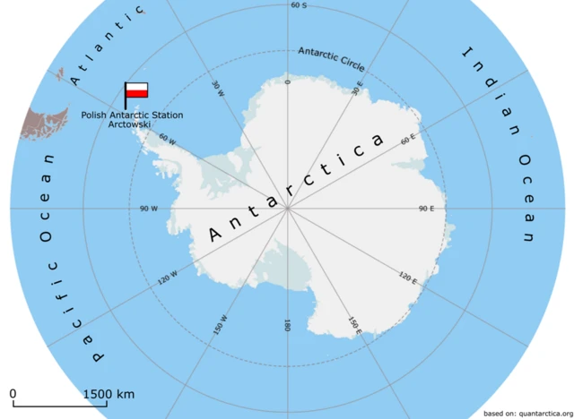 Польська станція на мапі