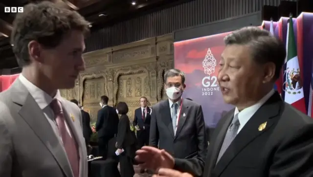 జస్టిన్ ట్రూడో, షి జిన్‌పింగ్