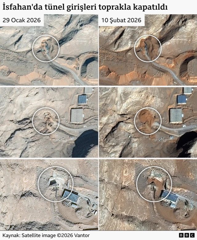 İsfahan nükleer tesislerin grafiği